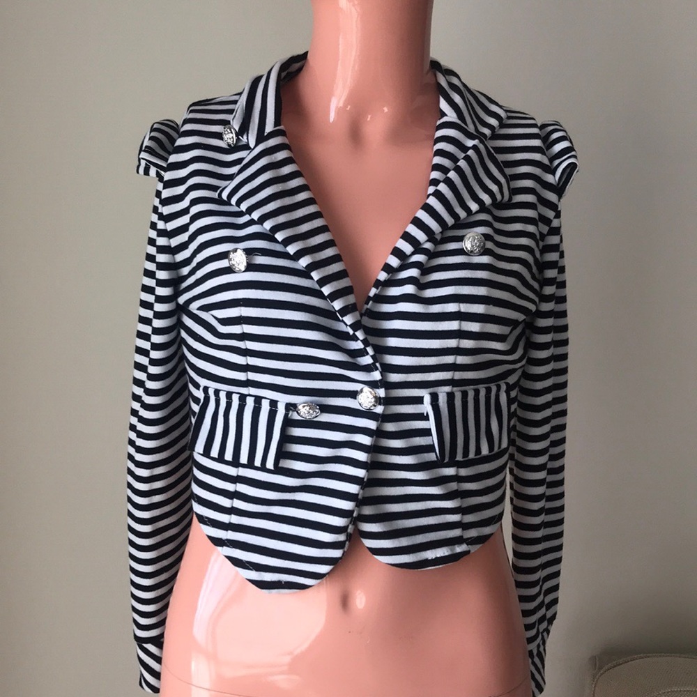 Striped Blazer Jacket